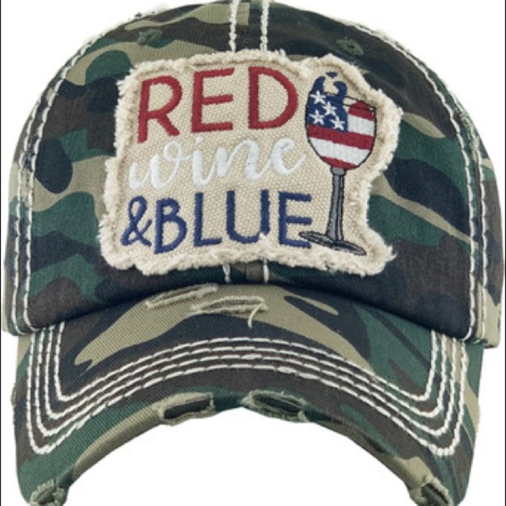 RED WINE & BLUE VINTAGE BALLCAP